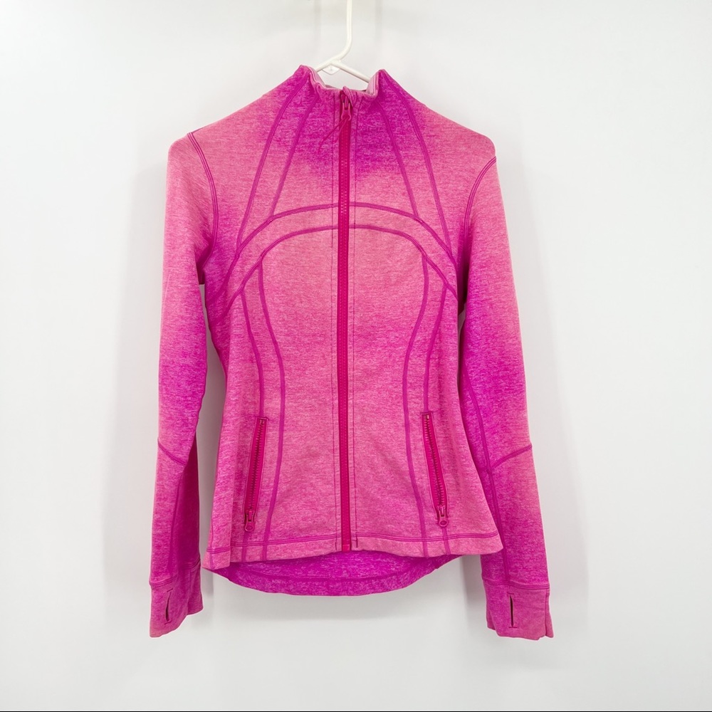 Lululemon Define Jacket Ombre Pink